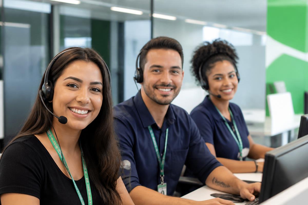 Equipe de atendimento Arzopa